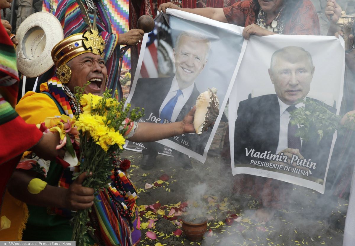 Spór na linii USA-Rosja? Szamani z Peru znaleźli na to sposób 