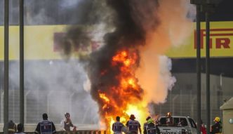 Koszmarny wypadek Romaina Grosjeana. Te zdjęcia mrożą krew w żyłach [GALERIA]