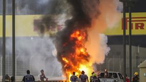 Koszmarny wypadek Romaina Grosjeana. Te zdjęcia mrożą krew w żyłach [GALERIA]