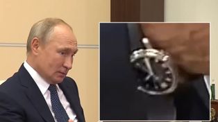 Spójrzcie na rękę Putina. Jego zegarek zdradził prawdę