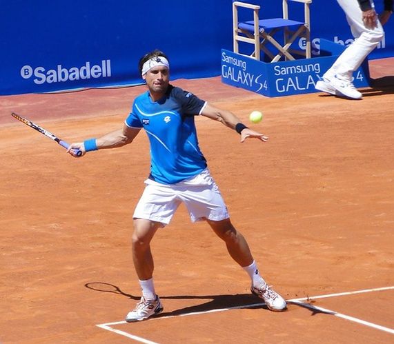 David Ferrer pożegnał się z katalońską mączką już po rozegraniu pierwszego spotkania (foto: Jarosław Dudek)