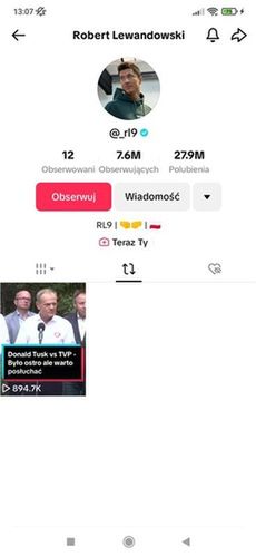 Robert Lewandowski / TikTok