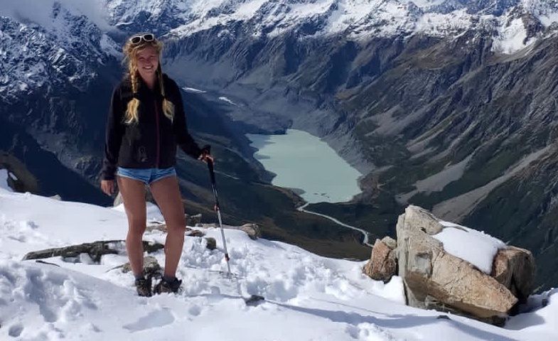 Mika na Mount Ollivier 