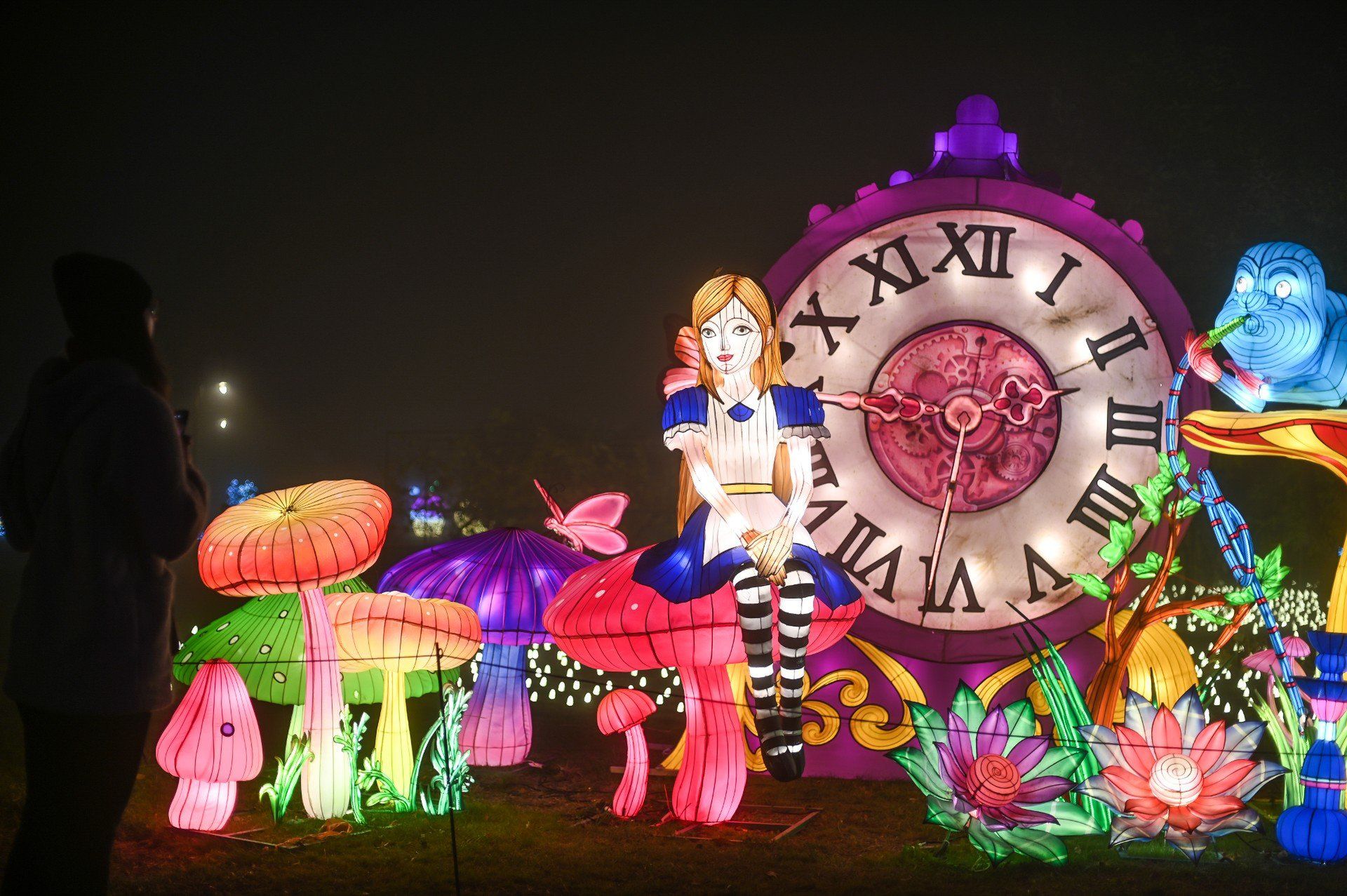 Garden Of Lights - Ogród Światła w Powsinie w 2024 zmienił się w krainę czarów Alicji. Jak będzie w tym roku?