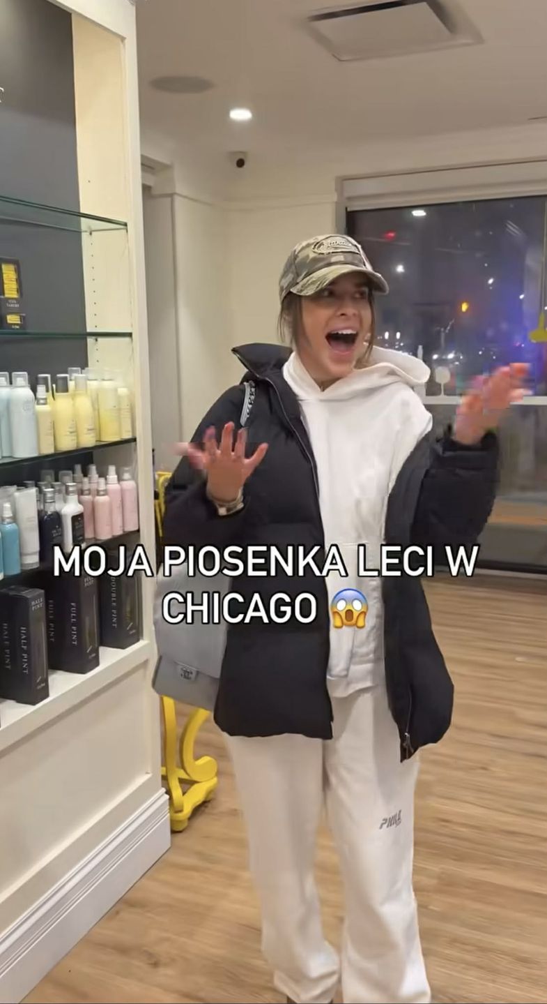 Blanka usłyszała swój hit w radiu w Chicago
