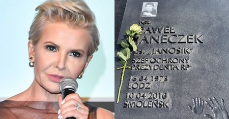Joanna Racewicz nie chce kwiatów na grobie męża: "Jeśli chcą mu się ukłonić, niech ZABIORĄ NA SPACER jego syna"