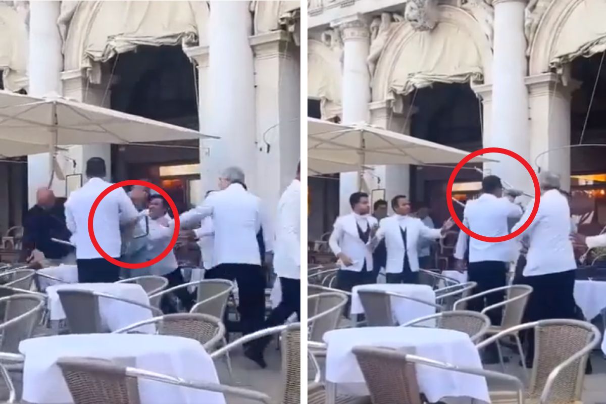 Bójka w centrum Wenecji. Kelnerzy walczyli z turystami