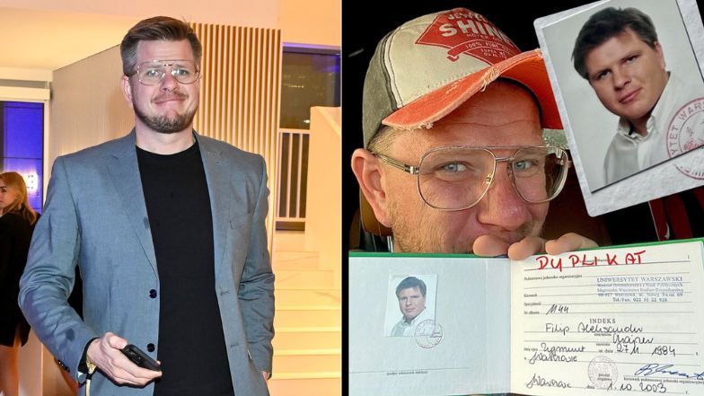 Filip Chajzer reklamował Collegium Humanum