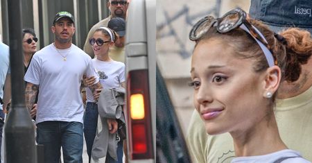 Niepokojąco szczupła Ariana Grande na mieście u boku "nowego-starego" partnera. Uczucie kwitnie? (ZDJĘCIA)