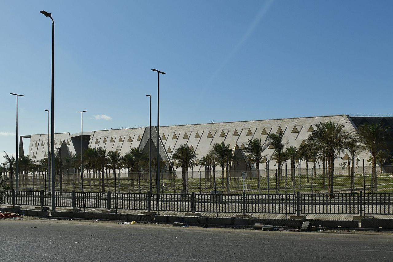 Building of the Great Egyptian Museum