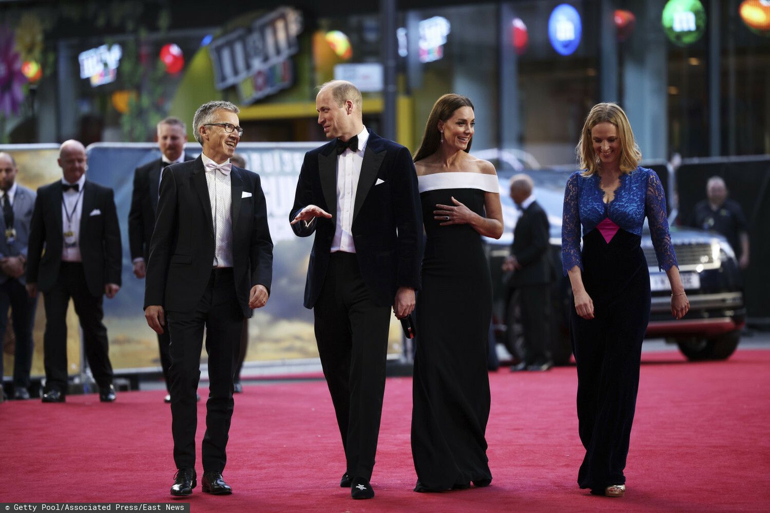 Kate i William na premierze filmu Top Gun: Maverick