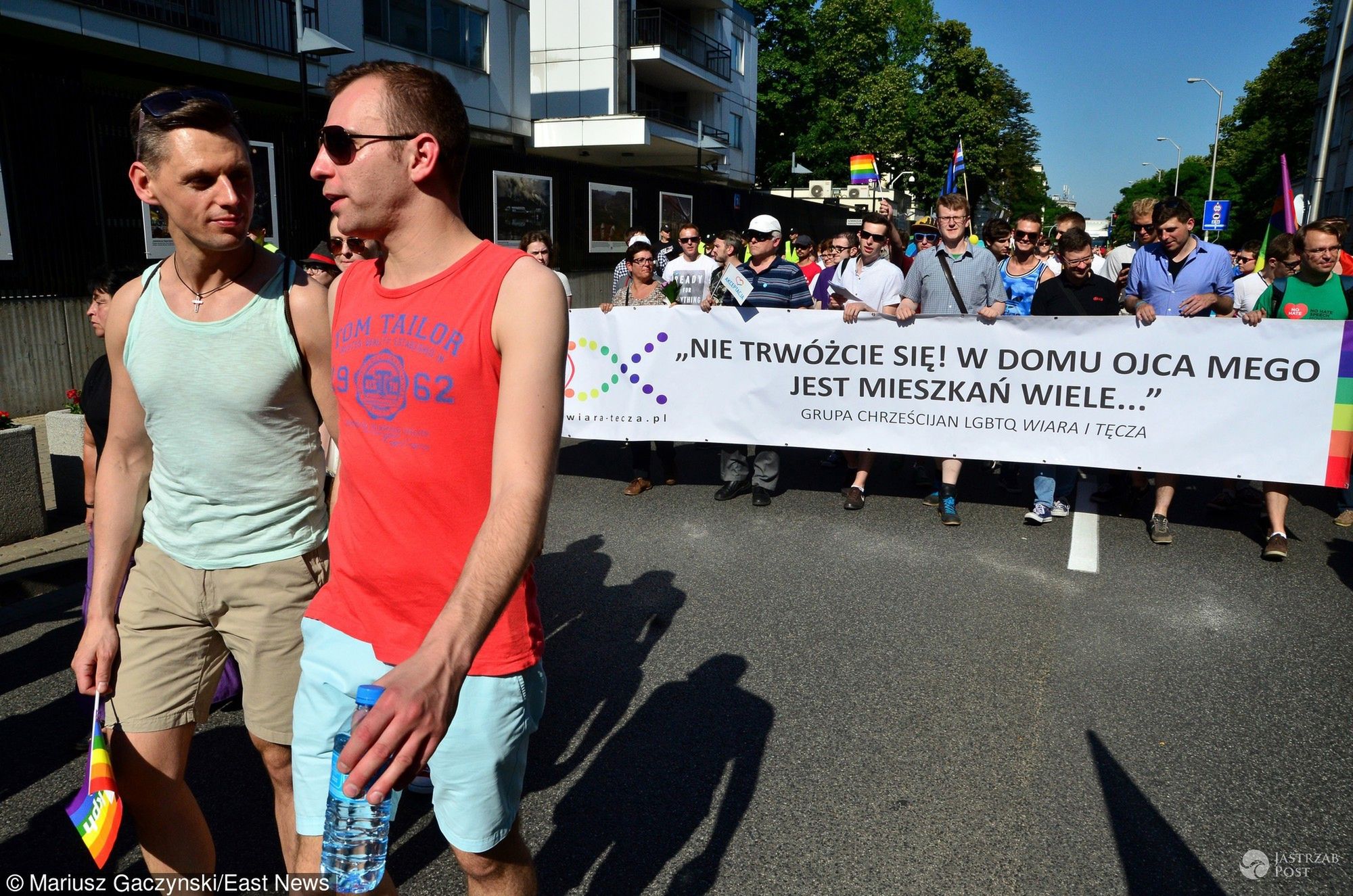 Geje i lesbijki z Wiara i Tęcza na ŚDM 2016