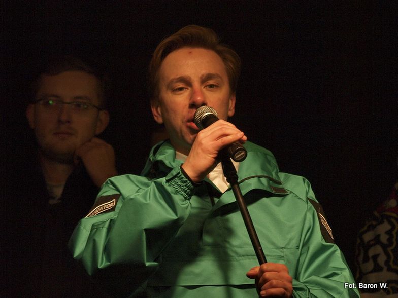 Jeden z organizatorów, Krzysztof Bosak