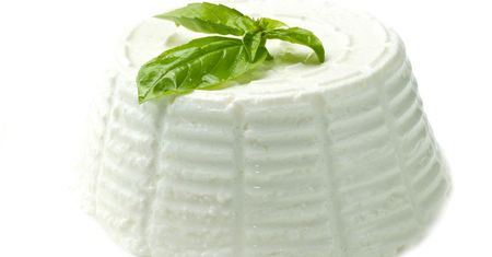 Ricotta z pełnego mleka