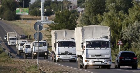 Konwój rosyjskich ciężarówek. "Rosja nie ma prawa go wysyłać na Ukrainę"