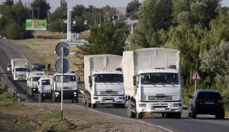 Konwój rosyjskich ciężarówek. "Rosja nie ma prawa go wysyłać na Ukrainę"