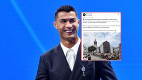 Setki gapiów czekało pod katedrą na ślub Ronaldo. Zaskakujący finał