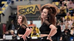 Cheerleaders Bełchatów tańcem wspierały zespół PGE Skry w meczu z Jastrzębskim Węglem (galeria)