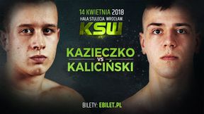 KSW 43: starcie utalentowanych zawodników. Maciej Kazieczko vs Maciej Kaliciński w karcie walk