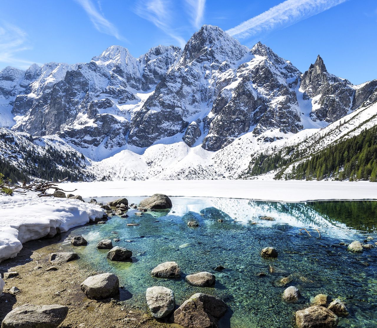 Tatry. W kołdrze nad Morskie Oko. "Dobrze, że materaca nie zabrała"