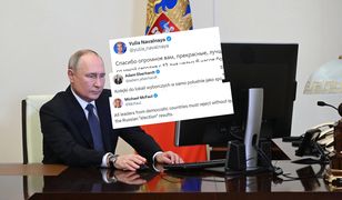 Putin triumfuje. Reakcje na pierwsze wyniki rosyjskich wyborów