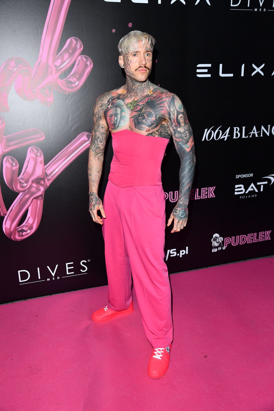 Stifler na Pudelek Pink Party