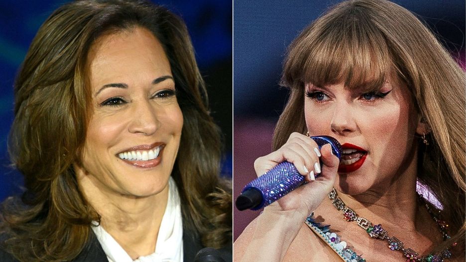 Taylor Swift poparła Kamelę Harris