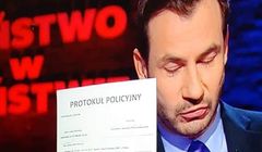„Państwo w państwie” o „protokule”: to rekwizyt nieprzygotowany przez dziennikarza, policji gratulujemy dobrego samopoczucia
