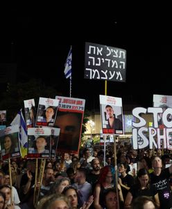 Tysiące Izraelczyków znów na ulicach. Domagają się rozejmu