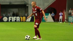 "To było naprawdę trudne". Andres Iniesta spróbował swoich sił w blind footballu
