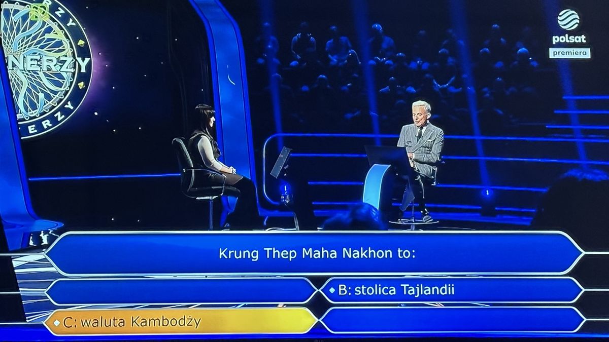 Pytanie nie należało do prostych 