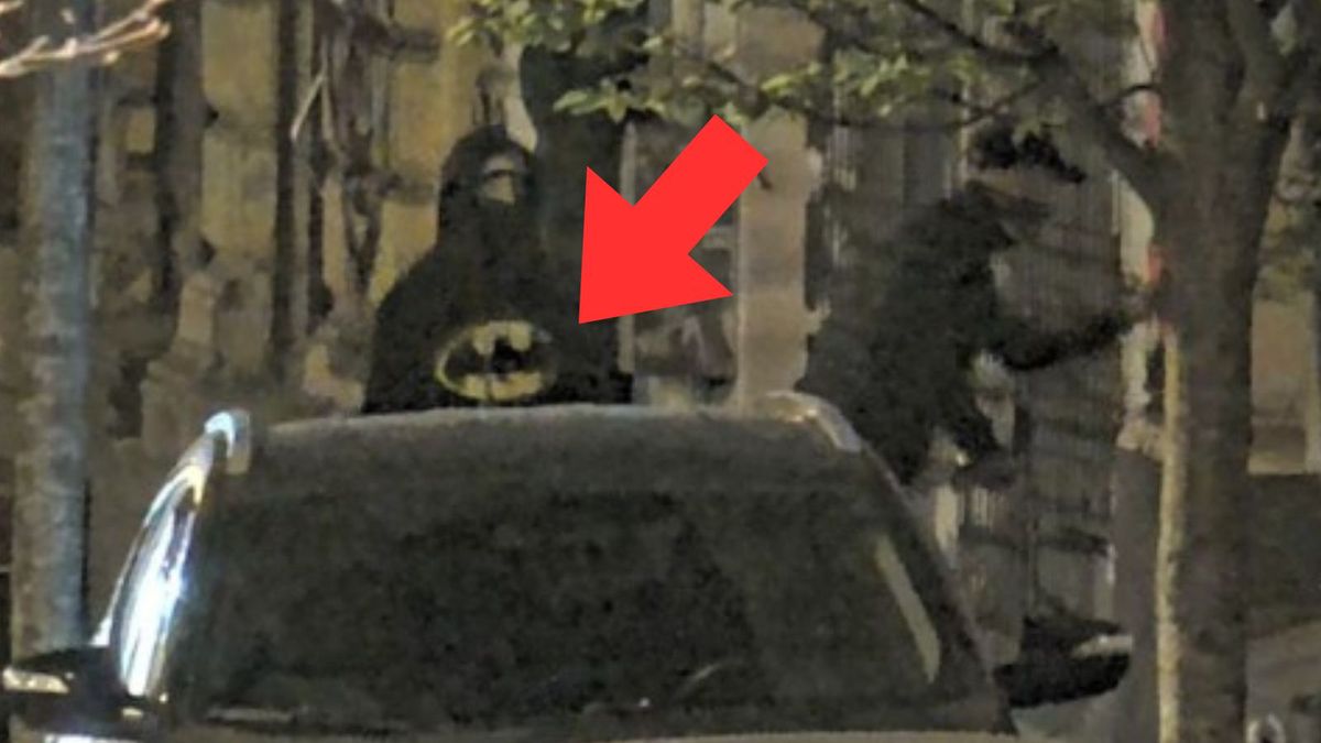 "Batman" przyłapany w Łodzi