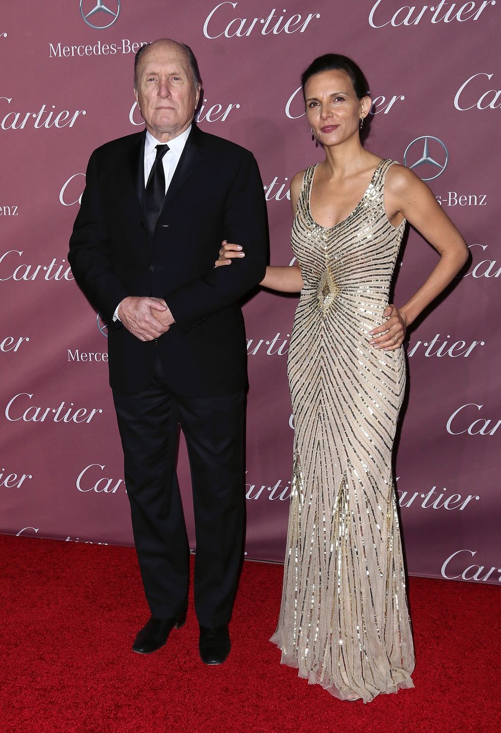 26th Annual Palm Springs International Film Festival Awards Gala - ArrivalsPALM SPRINGS, CA - JANUARY 03:  Actor Robert Duvall (L) and wife Luciana Duvall attend the 26th Annual Palm Springs International Film Festival Awards Gala at the Palm Springs Convention Center on January 3, 2015 in Palm Springs, California.  (Photo by David Livingston/Getty Images)David LivingstonCelebrities, bestof, bestof, topics, topics, topix, topix, toppics, toppics, toppix, toppix