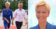 Anita Werner i Michał Kołodziejczyk brylują razem na salonach. Dziennikarka wyeksponowała NOGI DO NIEBA w kobaltowej kreacji