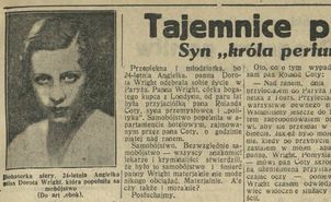 Tajemnica pokoju pana Coty. Śmierć młodej Angielki w hotelu