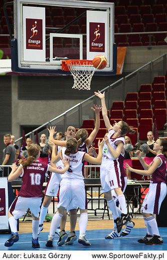 Uczestniczki finałów Energa Basket Cup w akcji