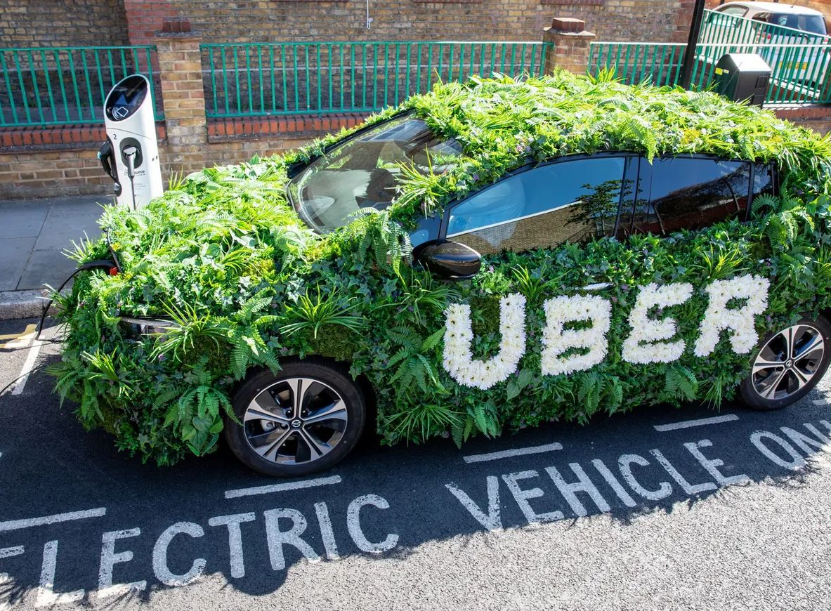 Uber chce być bardziej "zielony"