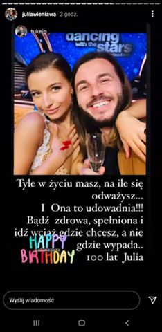 Julia Wieniawa - 22. urodziny