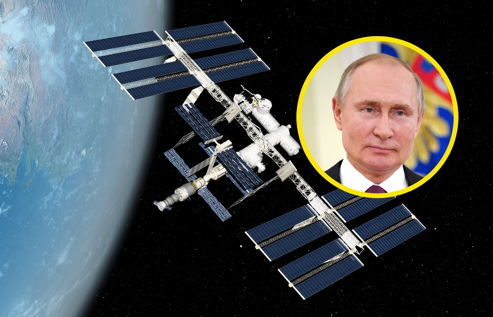 "ISS zaczyna się sypać". Kosmiczna decyzja Putina