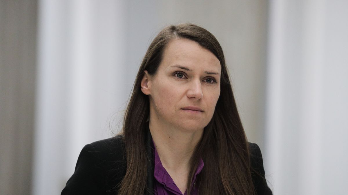 Warszawa 27.04.2022. 53. Posiedzenie Sejmu IX kadencji. N/z Agnieszka Pomaska.