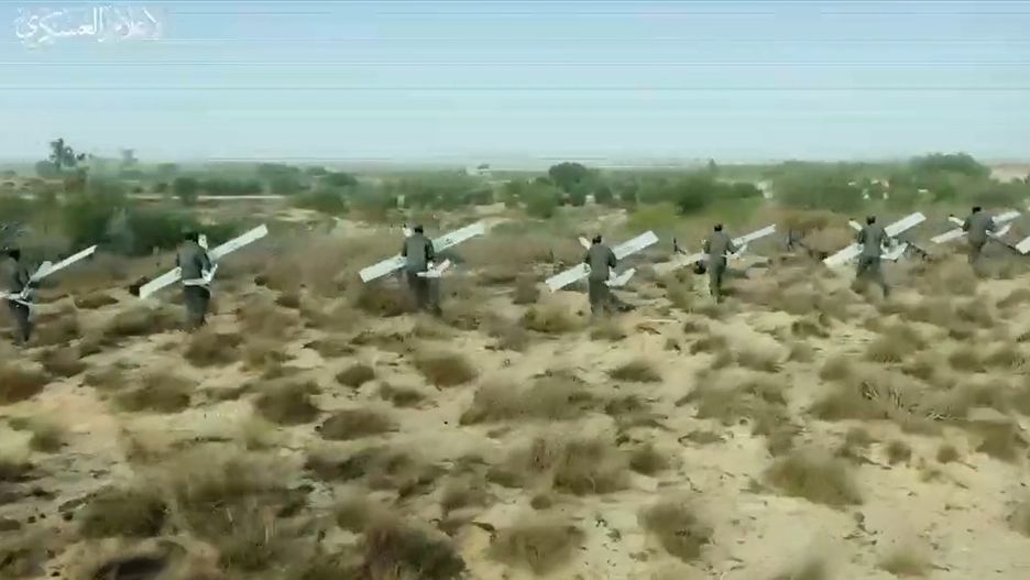 Kadr z filmu udostępnionego przez Hamas