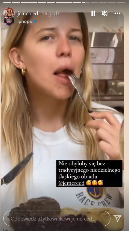 Jessica Mercedes i Kuba Karaś na roladzie śląskiej