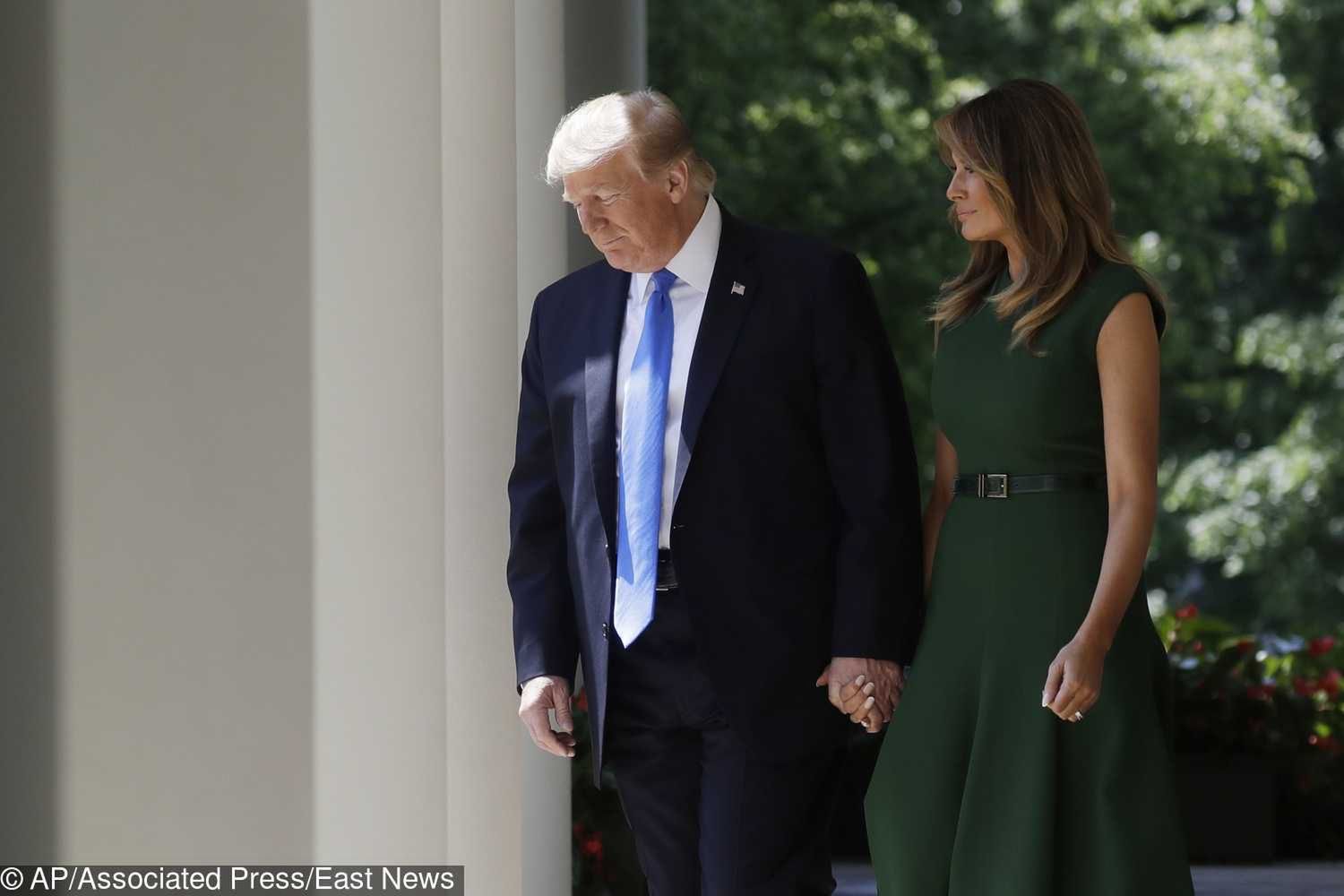 Donald Trump i Melania Trump 2 maja świętowali Narodowy Dzień Modlitwy