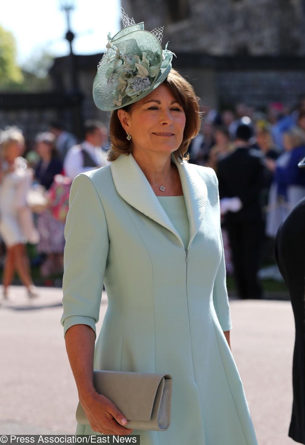 Carol Middleton – matka księżnej Kate – na ślubie księcia Harry'ego i Meghan Markle