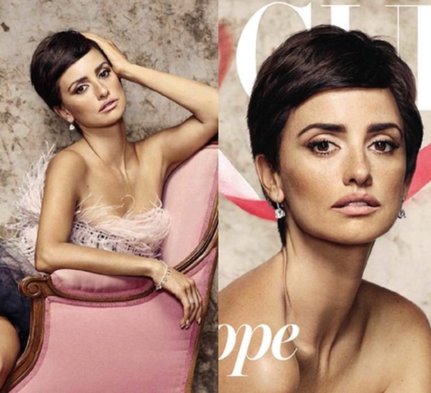 Penelope Cruz w KRÓTKICH WŁOSACH w nowym "Vogue'u"!