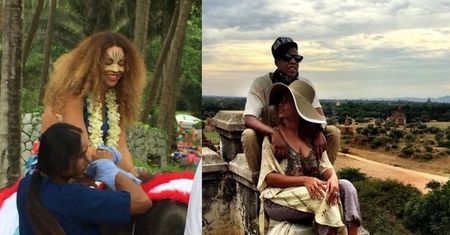 Beyonce na egzotycznych wakacjach! (FOTO)