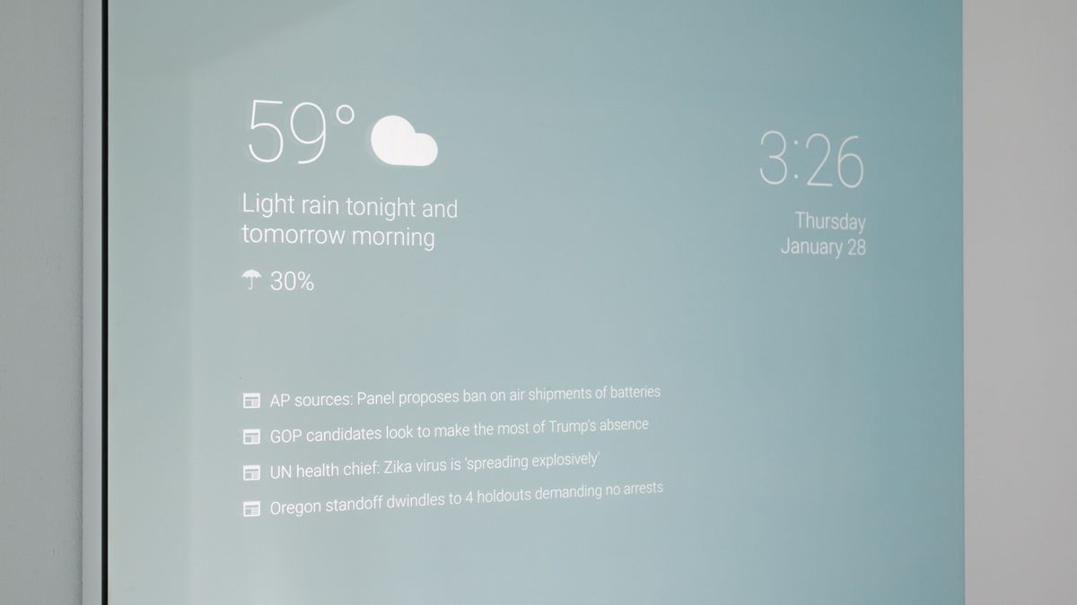 Oto inteligentne lustro domowej roboty. To lepsze od głosowej asystentki! 1