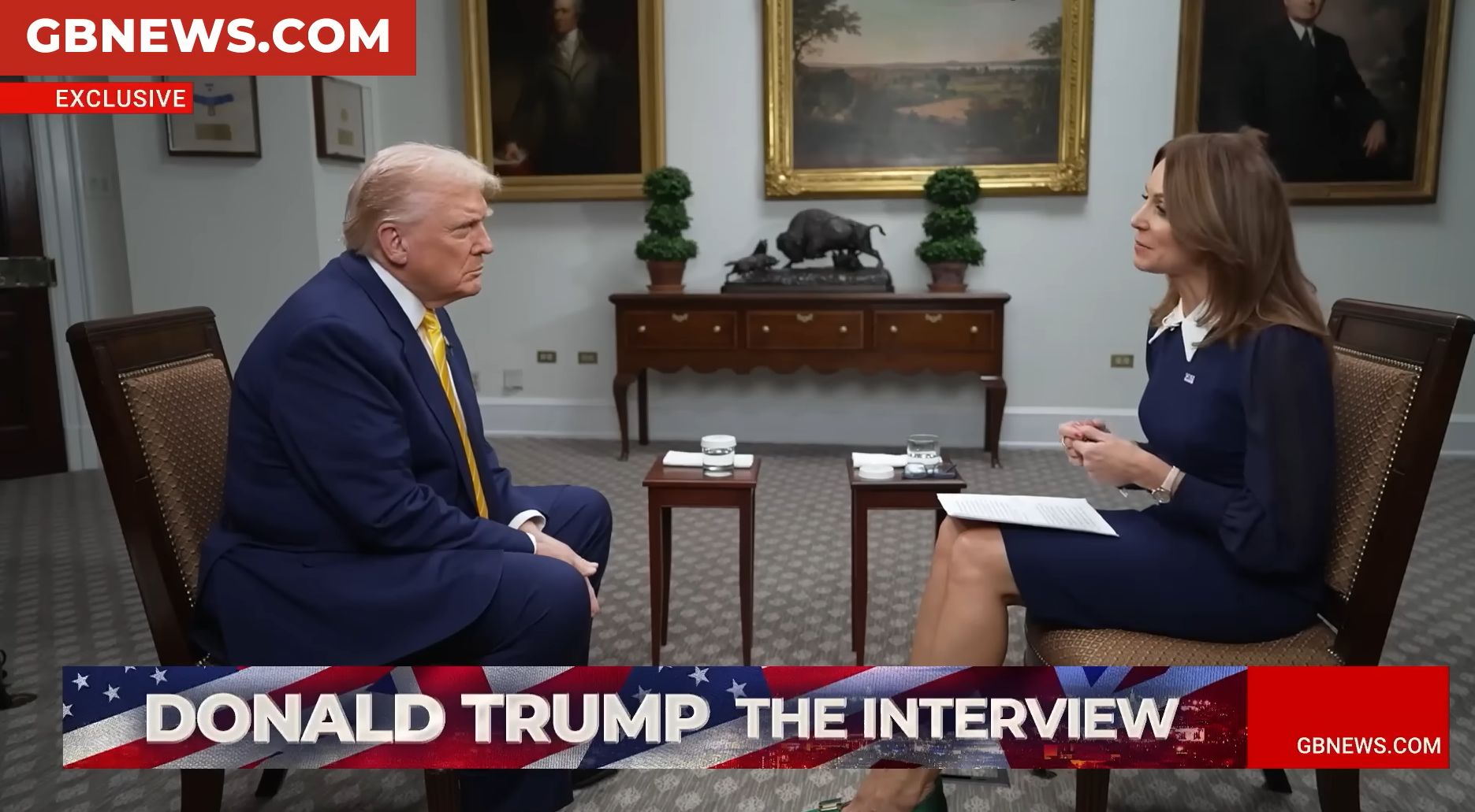 Odpowiednik KRRiT przyjrzy się rozmowie prawicowej telewizji z Trumpem