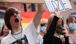 Wrocław. "Jestem człowiekiem, a nie ideologią". Protest przeciwko PiS