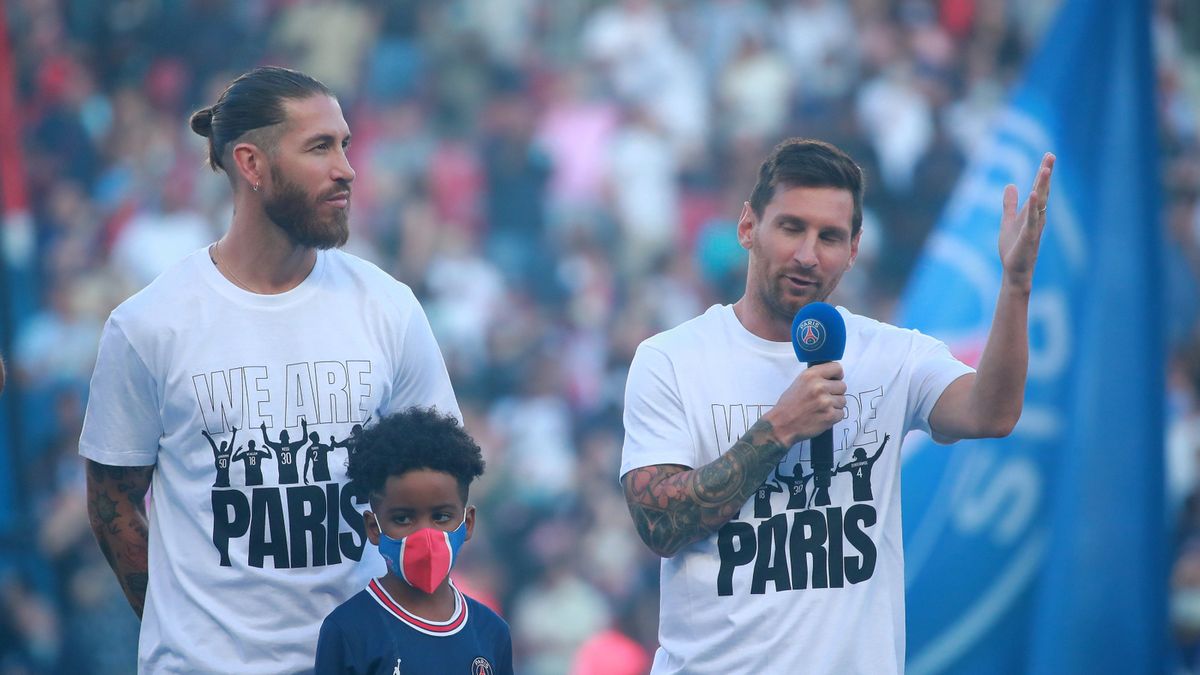 Sergio Ramos i Lionel Messi